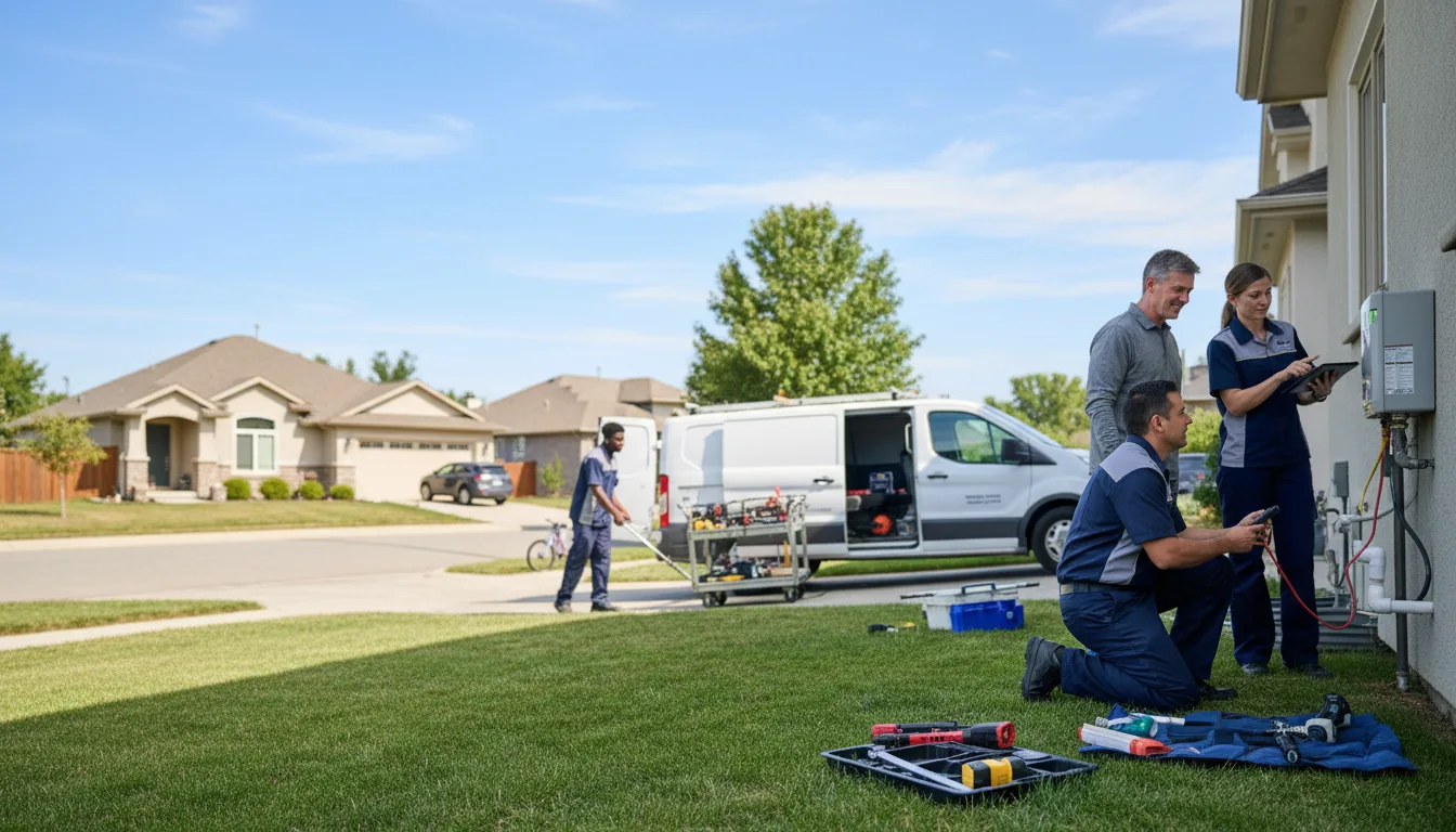 Tankless water heater service in Terry, MS